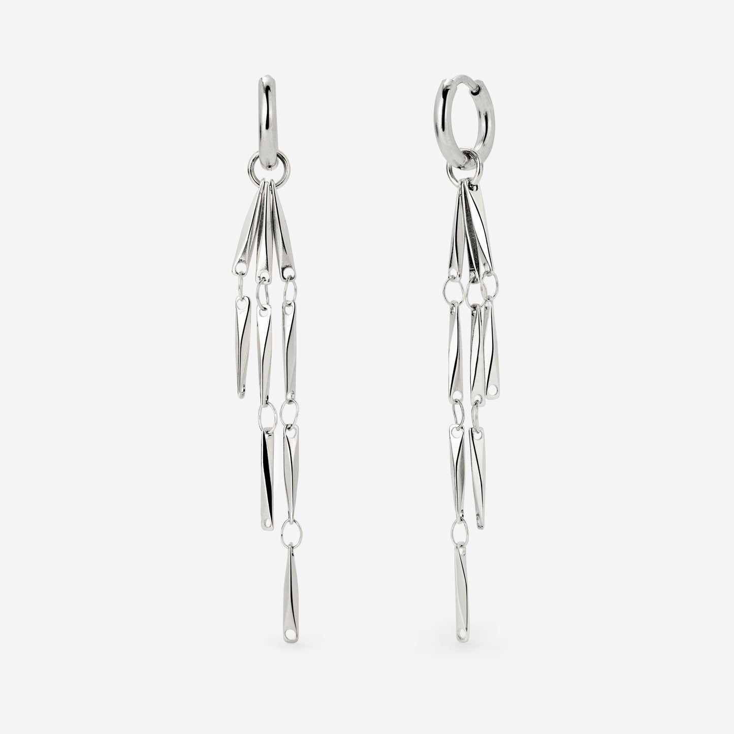 Wind Chime Hoop Set Baby Argento
