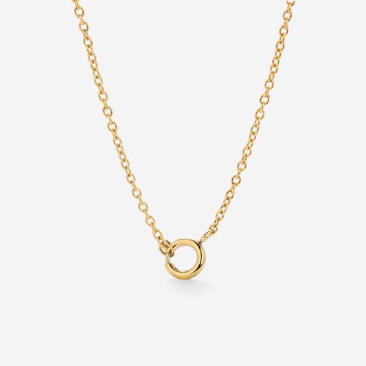 Classic Chain Charm Collana Oro