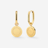 Love is Love Oval Hoop Set Baby Oro