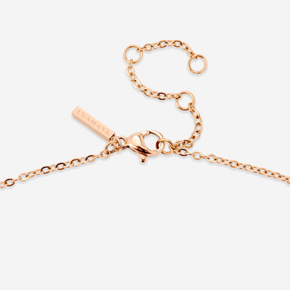Coffee Lover Collana Oro Rosa