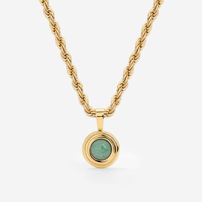 Olive Glow Collana Oro