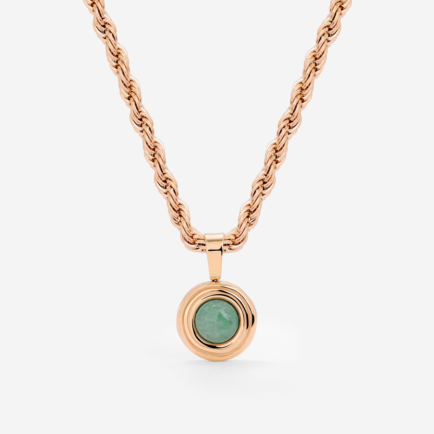 Olive Glow Collana Oro Rosa