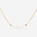Pearlessence Choker Oro
