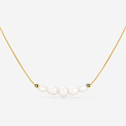 Pearlessence Choker Oro