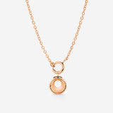 Pearly Shell Classic Chain Collana Set Oro Rosa