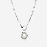 Pearly Shell Classic Chain Collana Set Argento