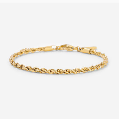 Rope Chain Bracciale Oro