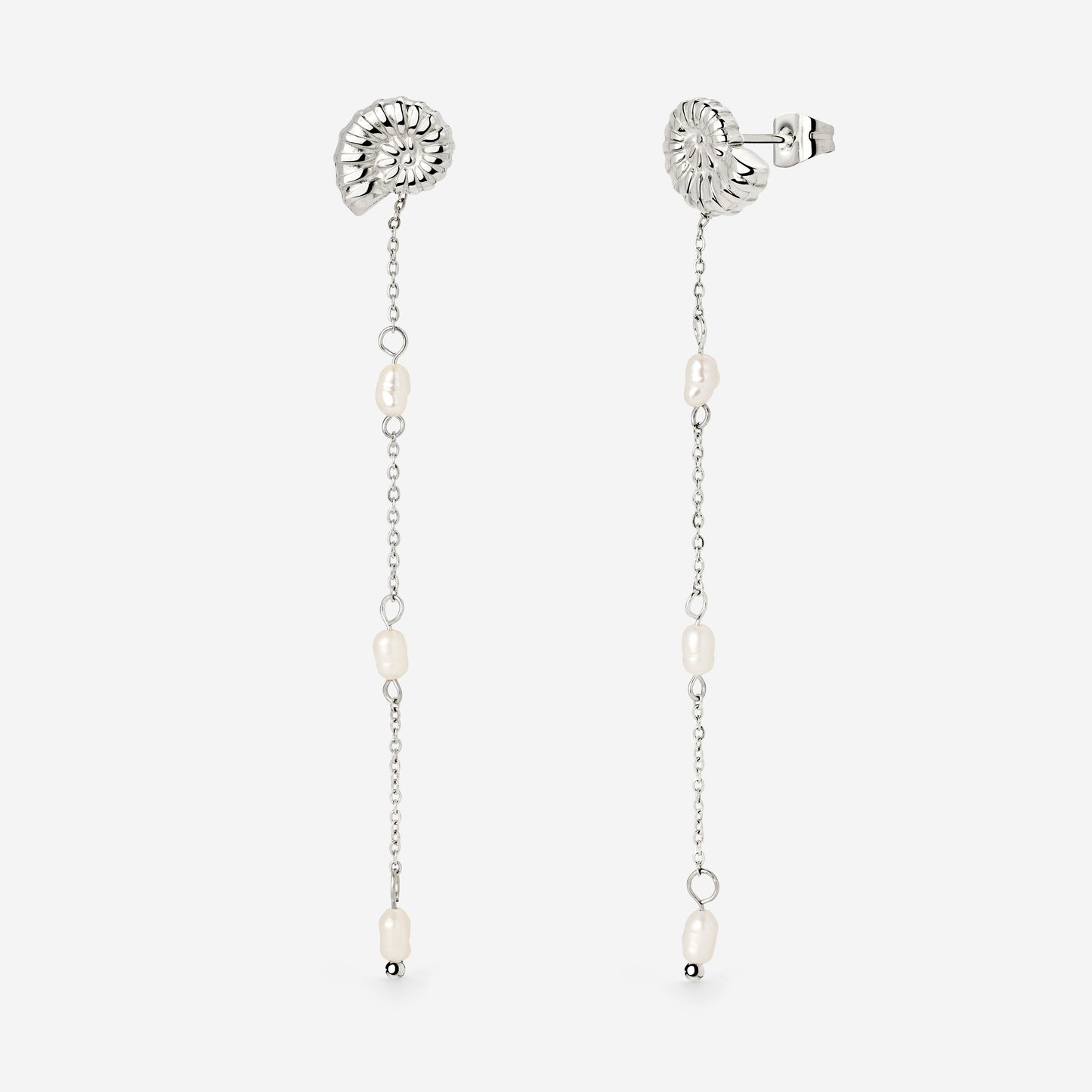 Siren's Spell Pearl Drop Orecchini Argento