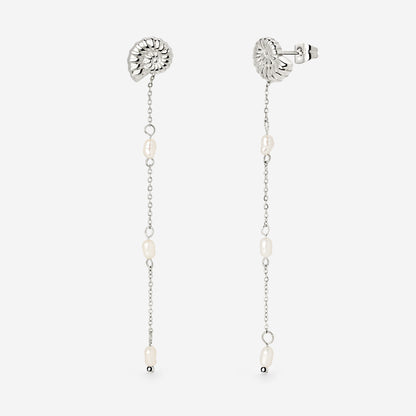 Siren's Spell Pearl Drop Orecchini Argento