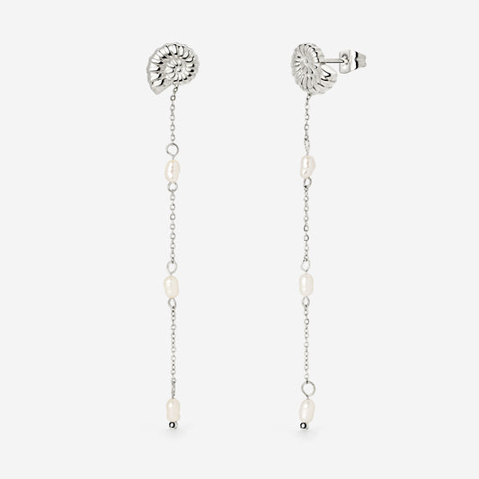 Siren's Spell Pearl Drop Orecchini Argento