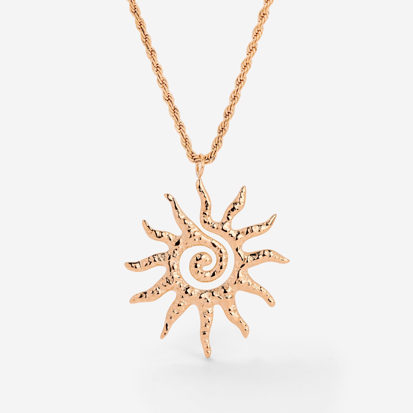 Soleil Collana Oro Rosa