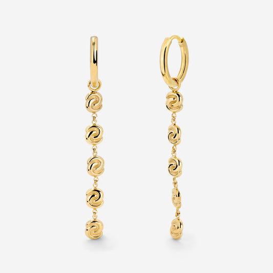 Tides of Time Hoop Set Small Oro