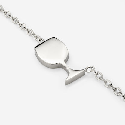 Vino Veritas Collana Argento