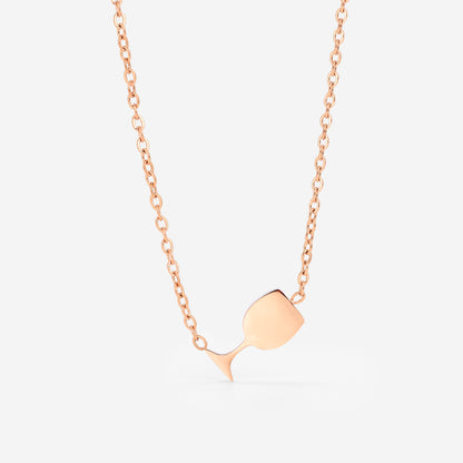 Vino Veritas Collana Oro Rosa