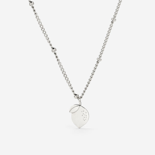 When Life gives you Lemons Collana Argento