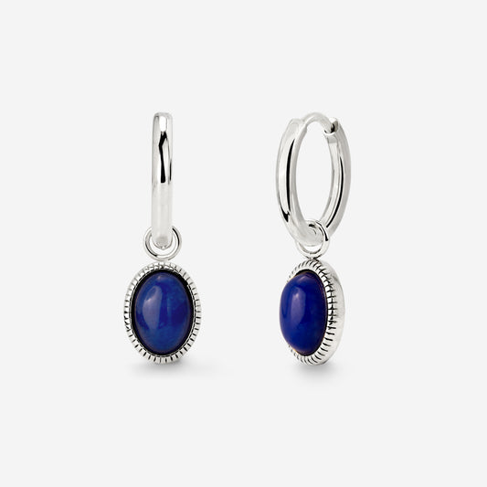 Deep Sea Hoop Set Small Argento