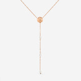 Ocean Lovers Y-Collana Oro Rosa