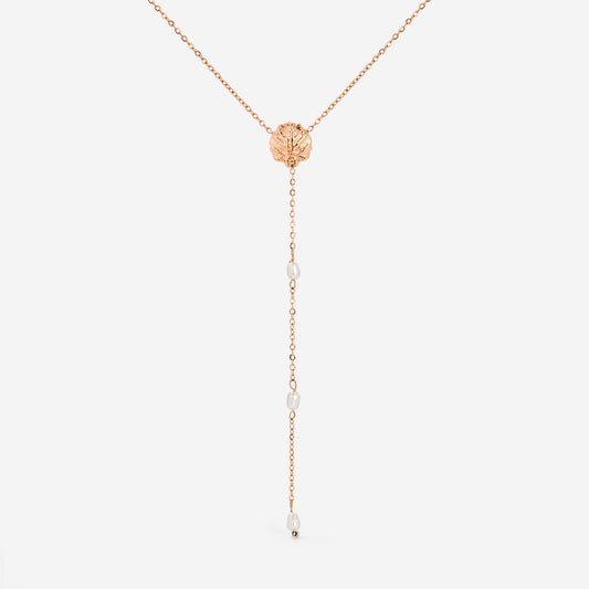 Ocean Lovers Y-Collana Oro Rosa