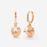 Ocean Lovers Hoop Set Small Oro Rosa