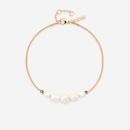 Pearlessence Cavigliera Oro Rosa