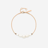 Pearlessence Bracciale Oro Rosa