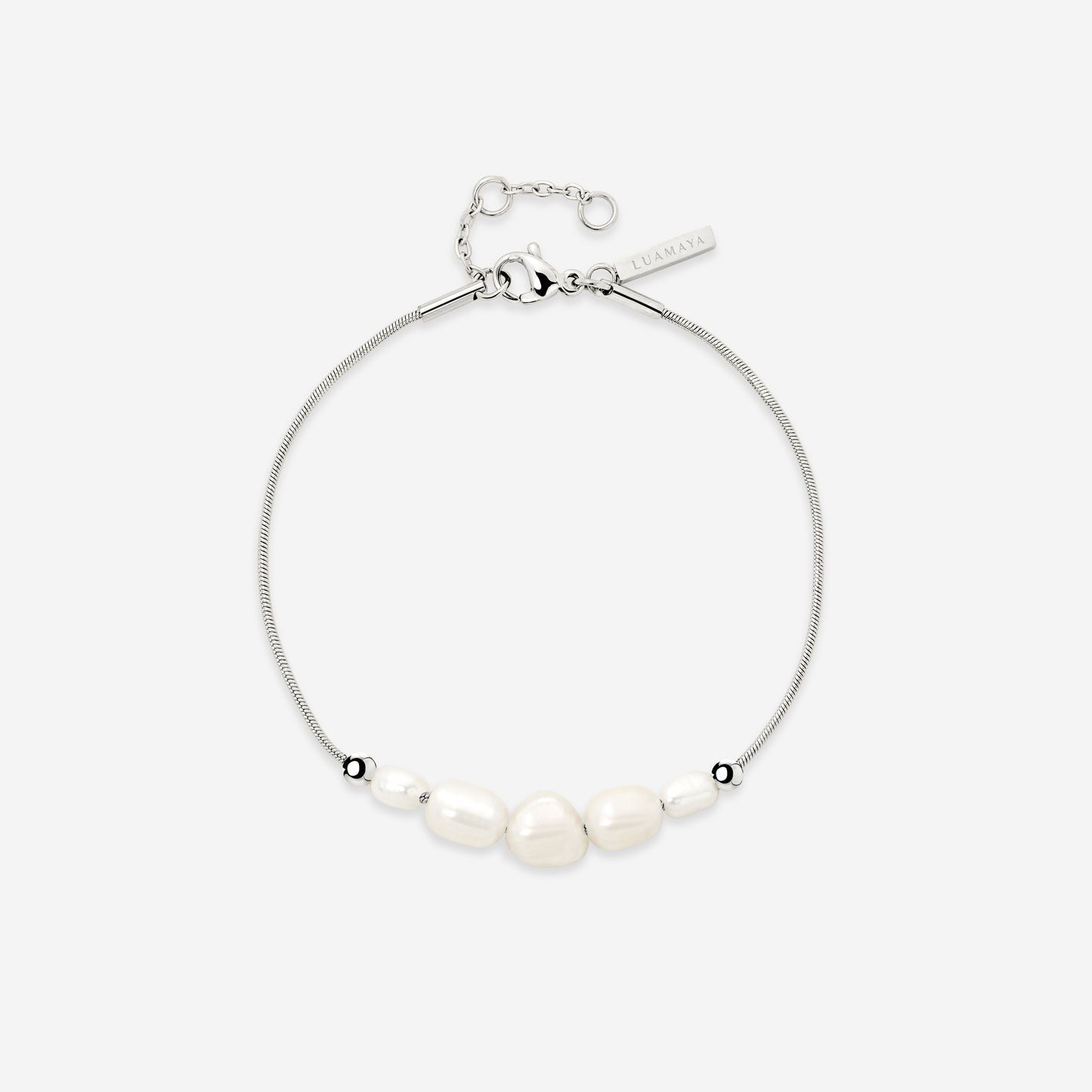 Pearlessence Bracciale Argento
