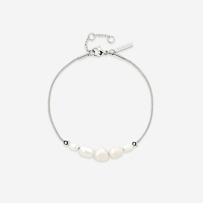 Pearlessence Bracciale Argento