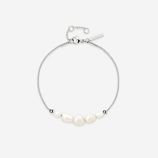 Pearlessence Bracciale Argento