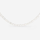 Perlita Choker Argento