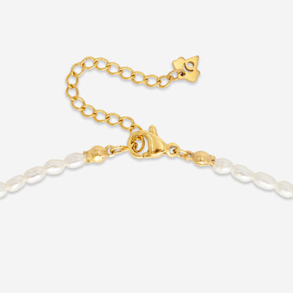 Perlita Choker Oro