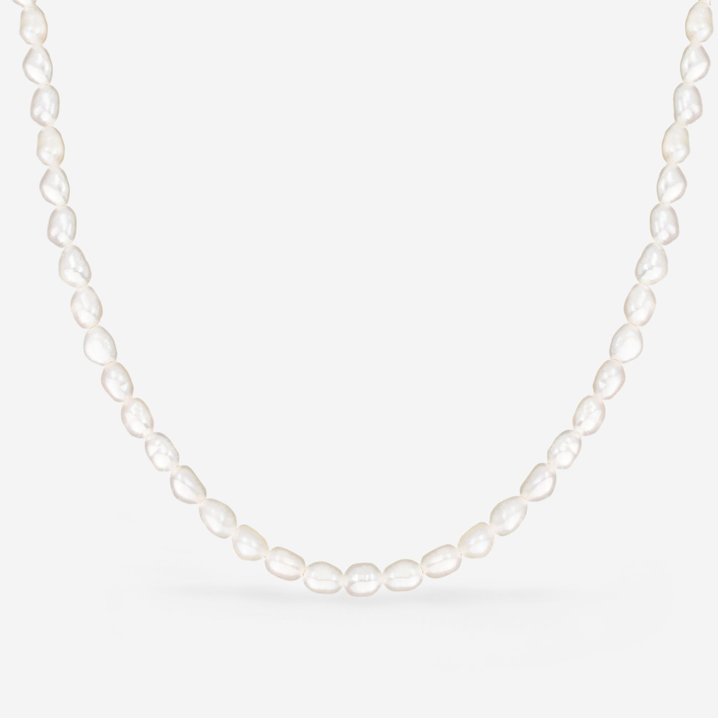 Perlita Choker Argento