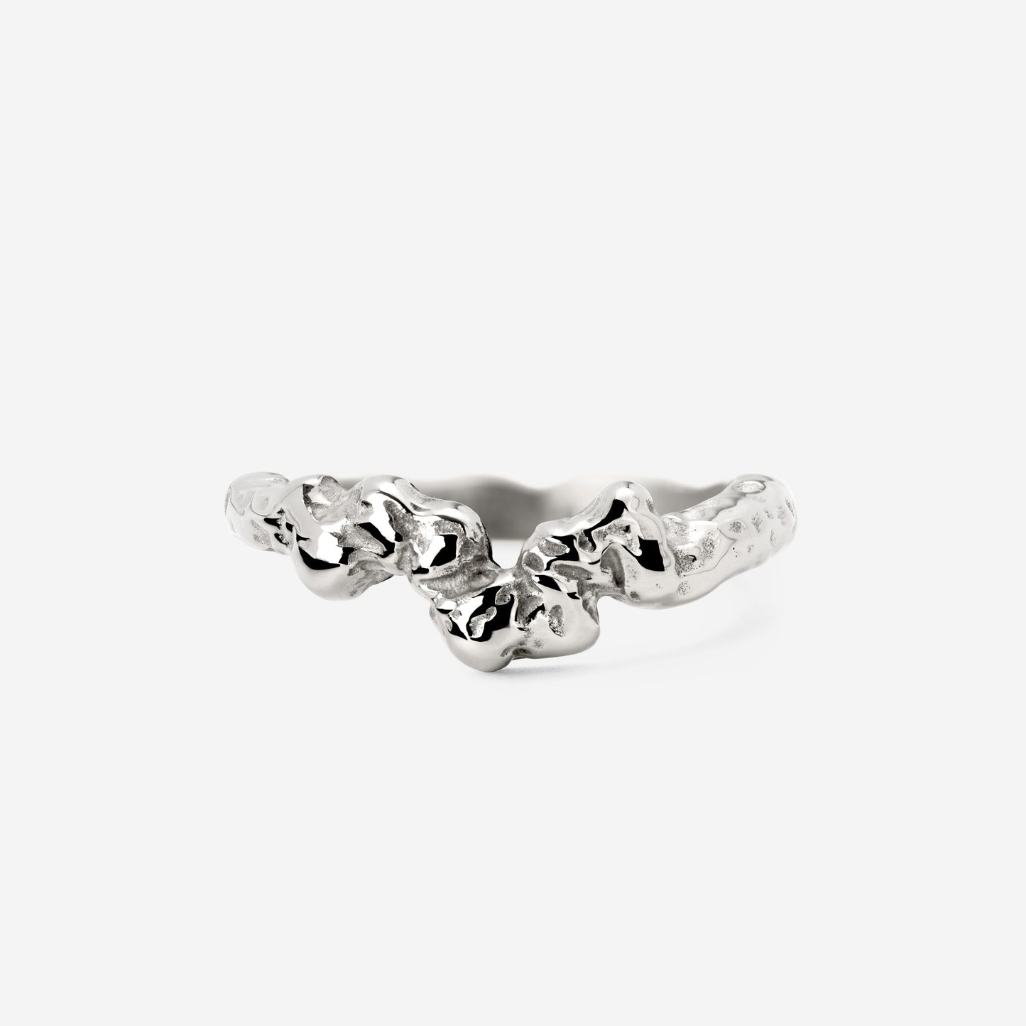 Reef's Whisper Anello Argento
