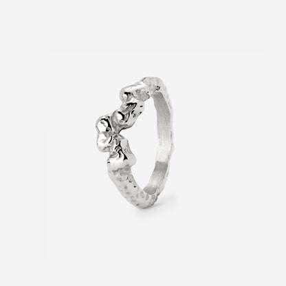 Reef's Whisper Anello Argento