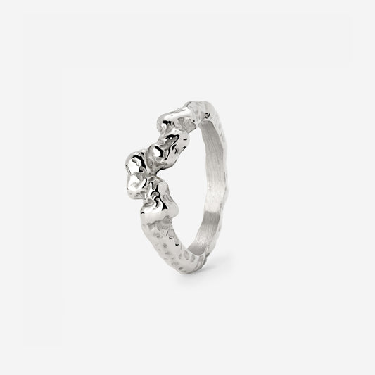 Reef's Whisper Anello Argento