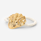 Shell Elastico per Capelli Crema