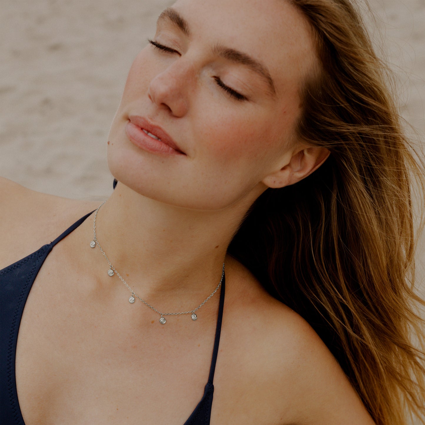 Tides of Time Choker Argento