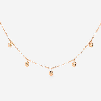 Tides of Time Choker Oro Rosa