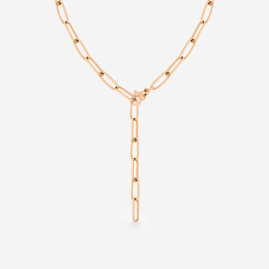 Honey Y-Collana Oro Rosa