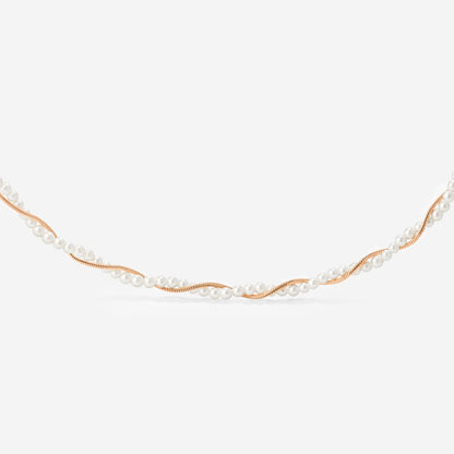 Infinite Bonding Collana Oro Rosa