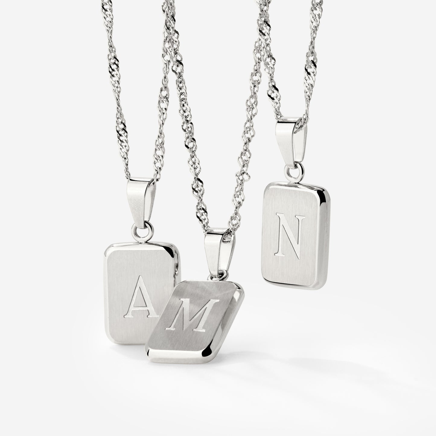 Letter Collana Argento