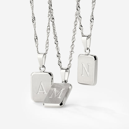 Letter Collana Argento
