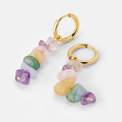 Luminous Lisy Hoop Set Small Oro