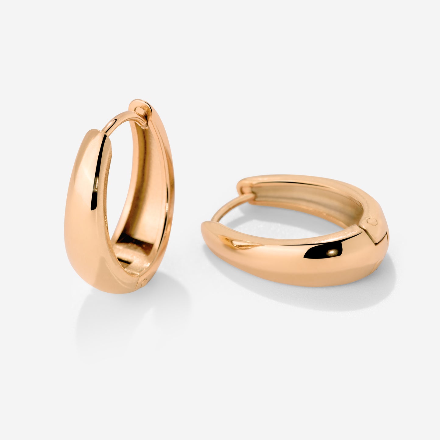 Seeker Hoops Oro Rosa