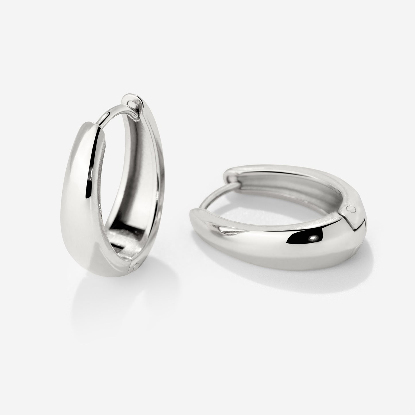 Seeker Hoops Argento