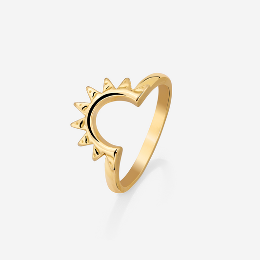 Sun Ray Anello Oro