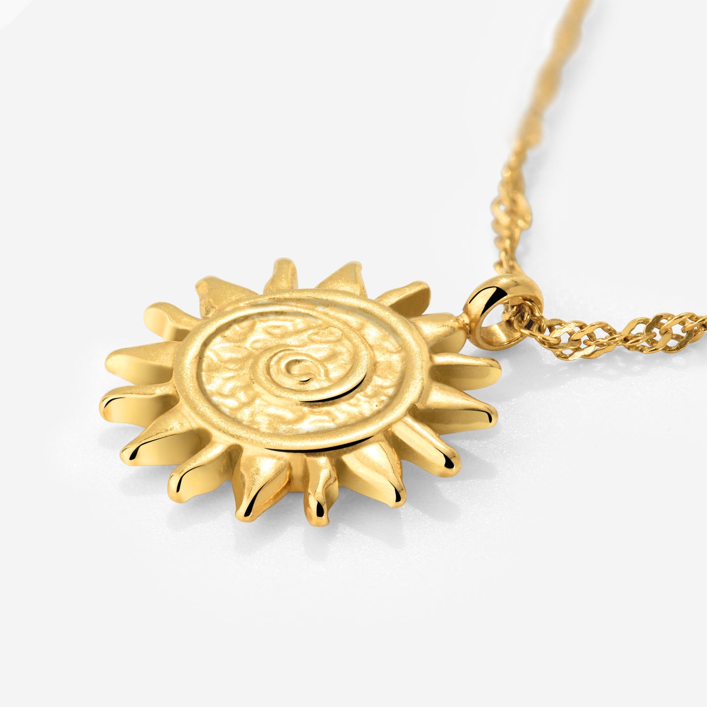 Sunny Swirl Collana Oro