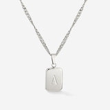 Letter Collana Argento