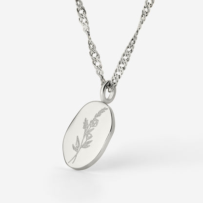 Bouquet Coin Collana Argento