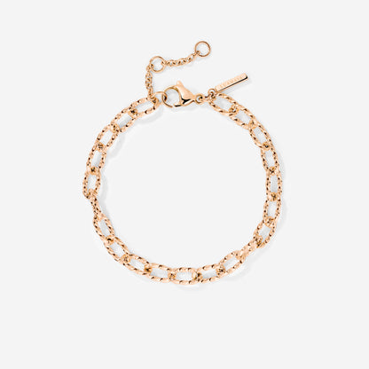 Fantasy Chain Bracciale Oro Rosa