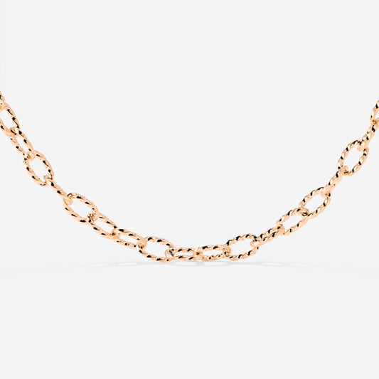 Fantasy Chain Collana Oro Rosa